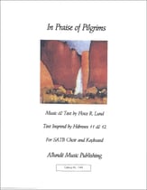 In Praise of Pilgrims SATB choral sheet music cover
